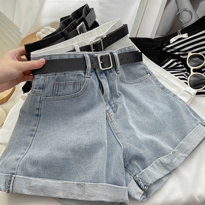 Denim Skirt Midi Vintage - المرأة الصيف ميدي السراويل تنورة الورك