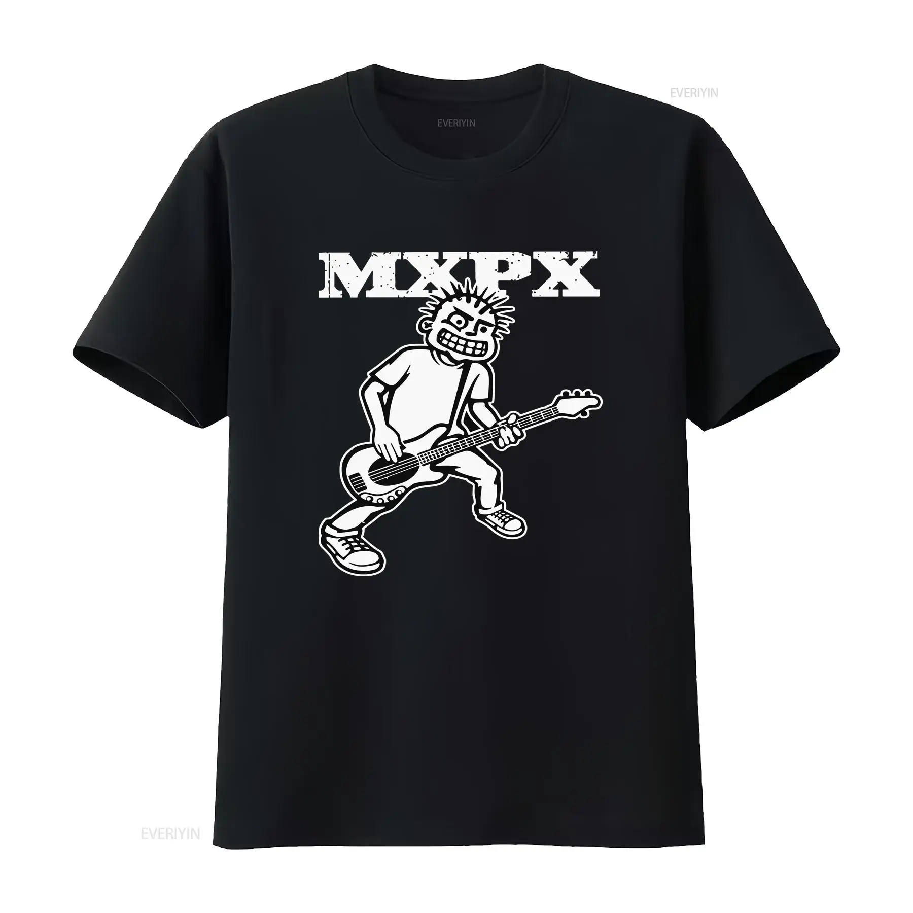 Vintage Fashion Logo - تي شيرت mxpx music Active بشعار