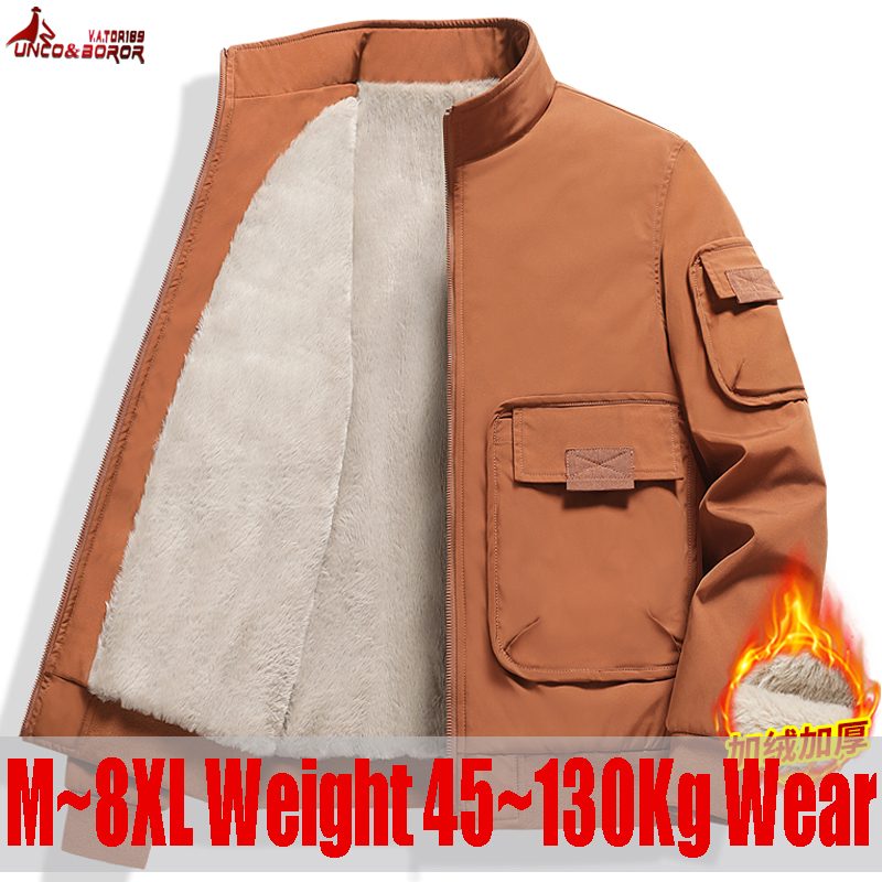 Varsity Jacket Wool - معاطف رجالية متعددة الجيوب من الصوف