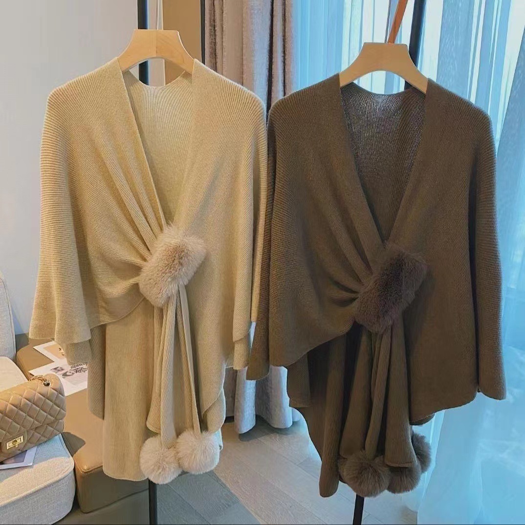 Vintage Trench Coat - شال محبوك جديد للخريف بتصميم عتيق،