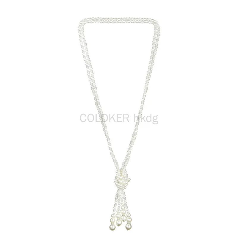 Vintage Fashion Necklace - قلادة لؤلؤ على طراز عشرينيات القرن