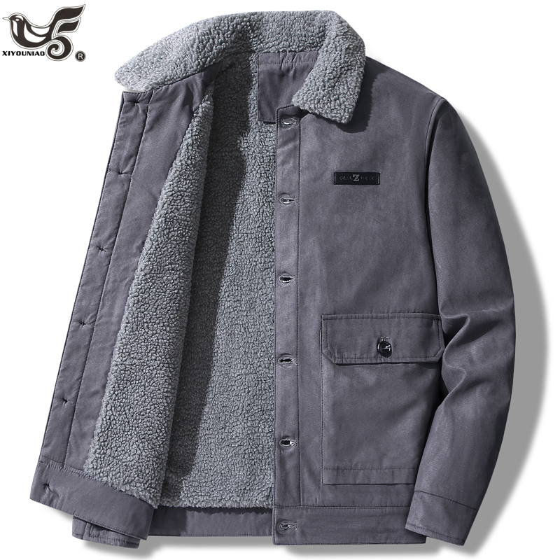 Varsity Jacket Wool - الرجال سترة من جلد الغزال الخريف