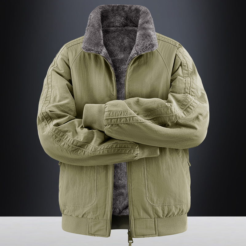 معاطف رجالية سميكة ودافئة قابل - مراجعة Varsity Jacket Wool وسعره