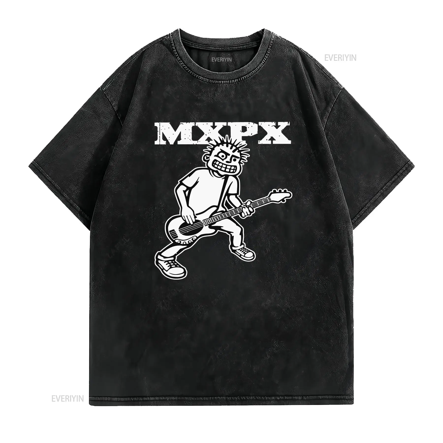 تي شيرت mxpx music Active بشعا - مراجعة Vintage Fashion Logo وسعره