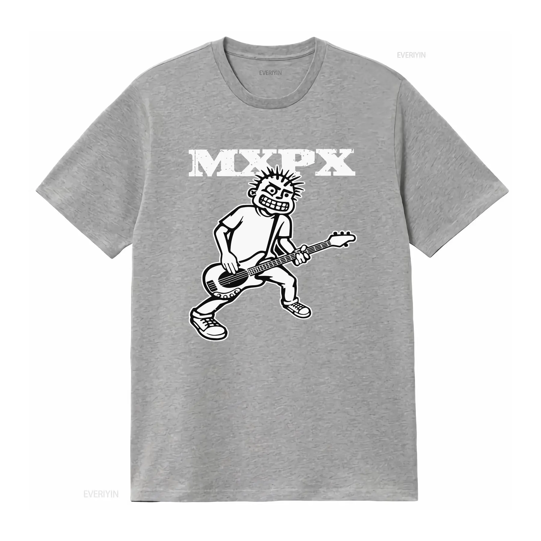 تي شيرت mxpx music Active بشعا - مراجعة Vintage Fashion Logo وسعره