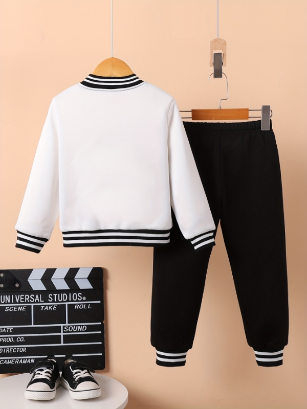 طقم مكون من قطعتين من سترة اسك - مراجعة Varsity Jacket Wool وسعره