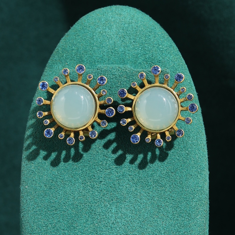 أقراط العقيق الأخضر العتيقة، م - مراجعة Vintage Fashion Jewelry Brands وسعره