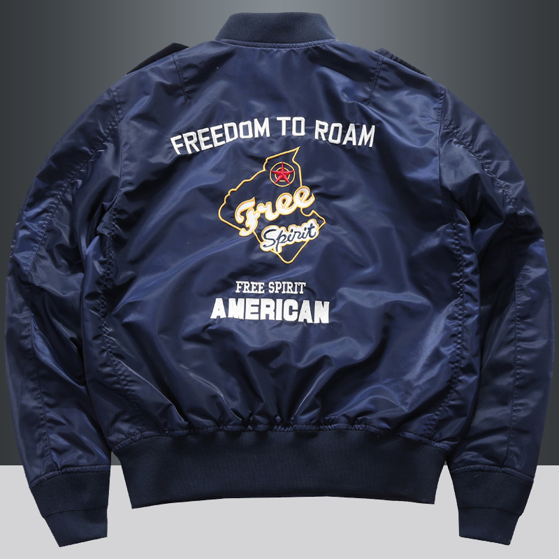جاكيت منفوخ عسكري تكتيكي للرجا - مراجعة Varsity Jacket Wool وسعره