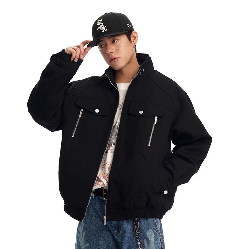 جاكيتات شتوية رجالية، معاطف رج - مراجعة Varsity Jacket Wool وسعره