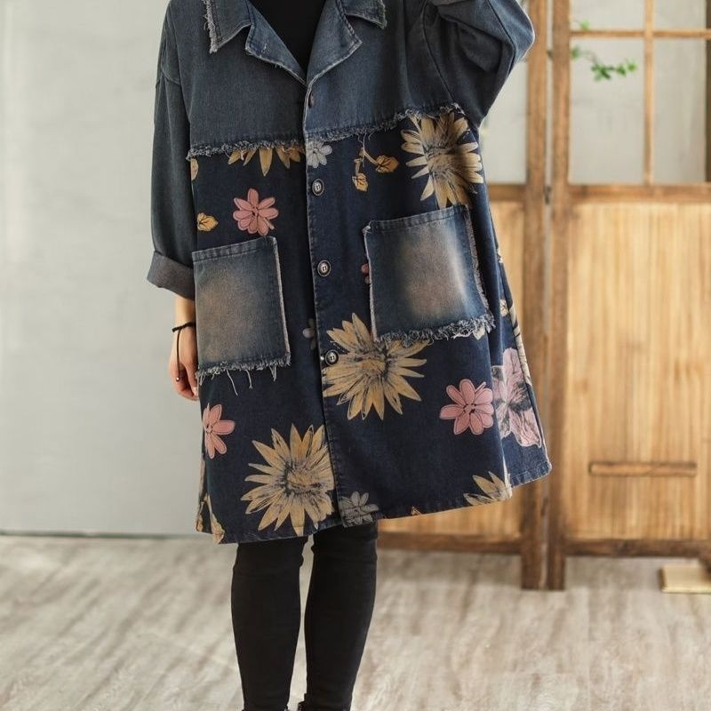 جاكيت دنيم نسائي متوسط وطويل،  - مراجعة Vintage Trench Coat وسعره