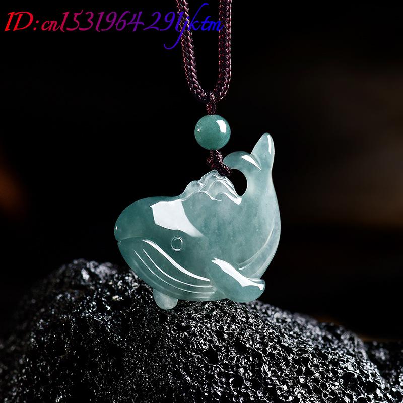 قلادة حجر اليشم البورمي الطبيع - مراجعة Vintage Fashion Necklace وسعره