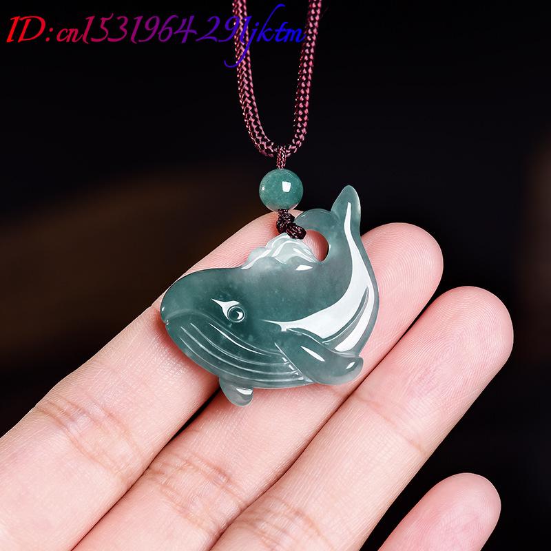 قلادة حجر اليشم البورمي الطبيع - مراجعة Vintage Fashion Necklace وسعره