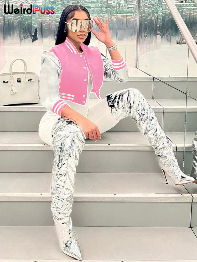 سترة قصيرة بأحرف منفوشة وغريبة - مراجعة Varsity Jacket Wool وسعره