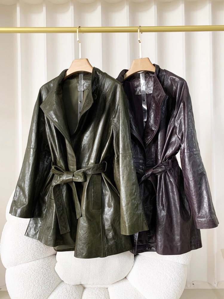 معطف نسائي كلاسيكي طويل متوسط  - مراجعة Vintage Trench Coat وسعره