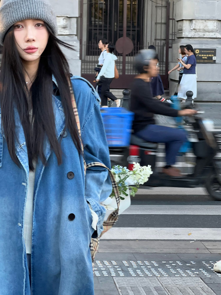 معطف واق من المطر مزدوج الصدر  - مراجعة Vintage Trench Coat وسعره