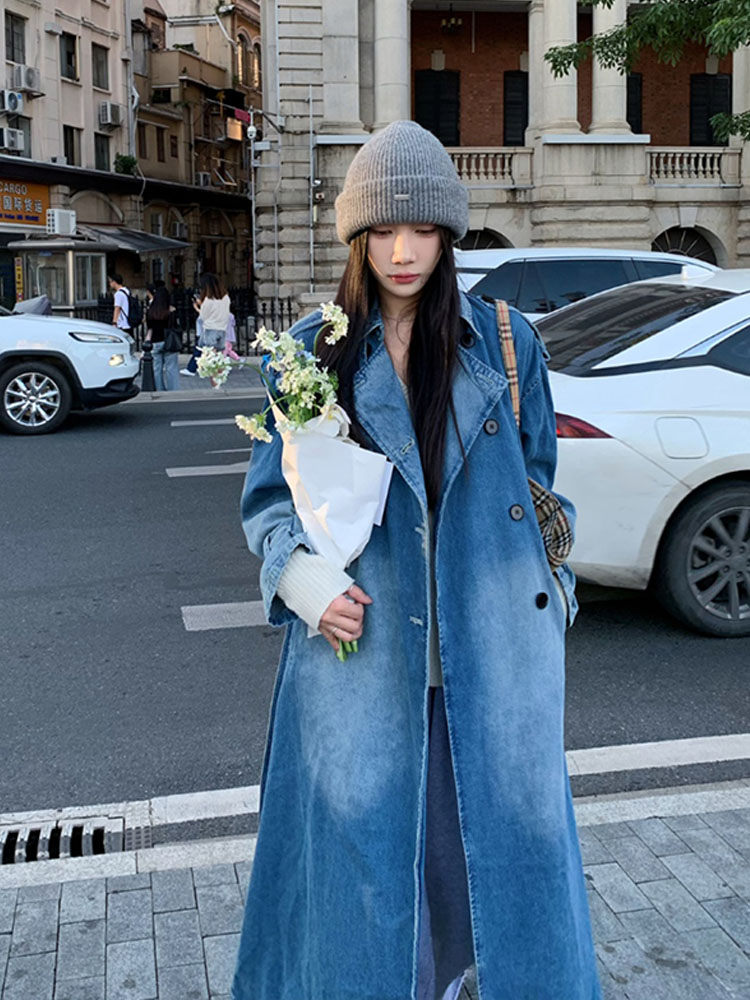 معطف واق من المطر مزدوج الصدر  - مراجعة Vintage Trench Coat وسعره