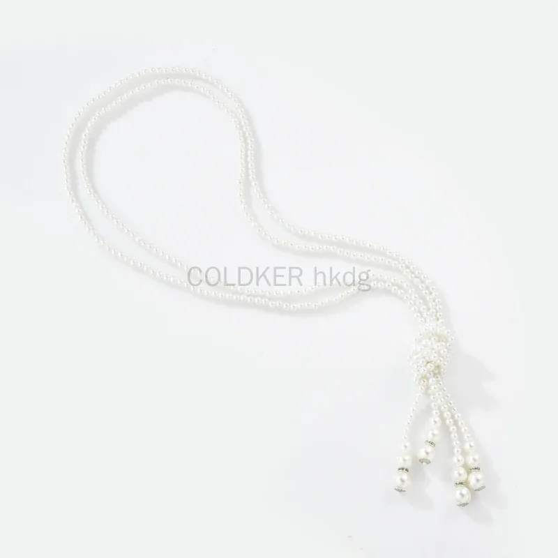 قلادة لؤلؤ على طراز عشرينيات ا - مراجعة Vintage Fashion Necklace وسعره