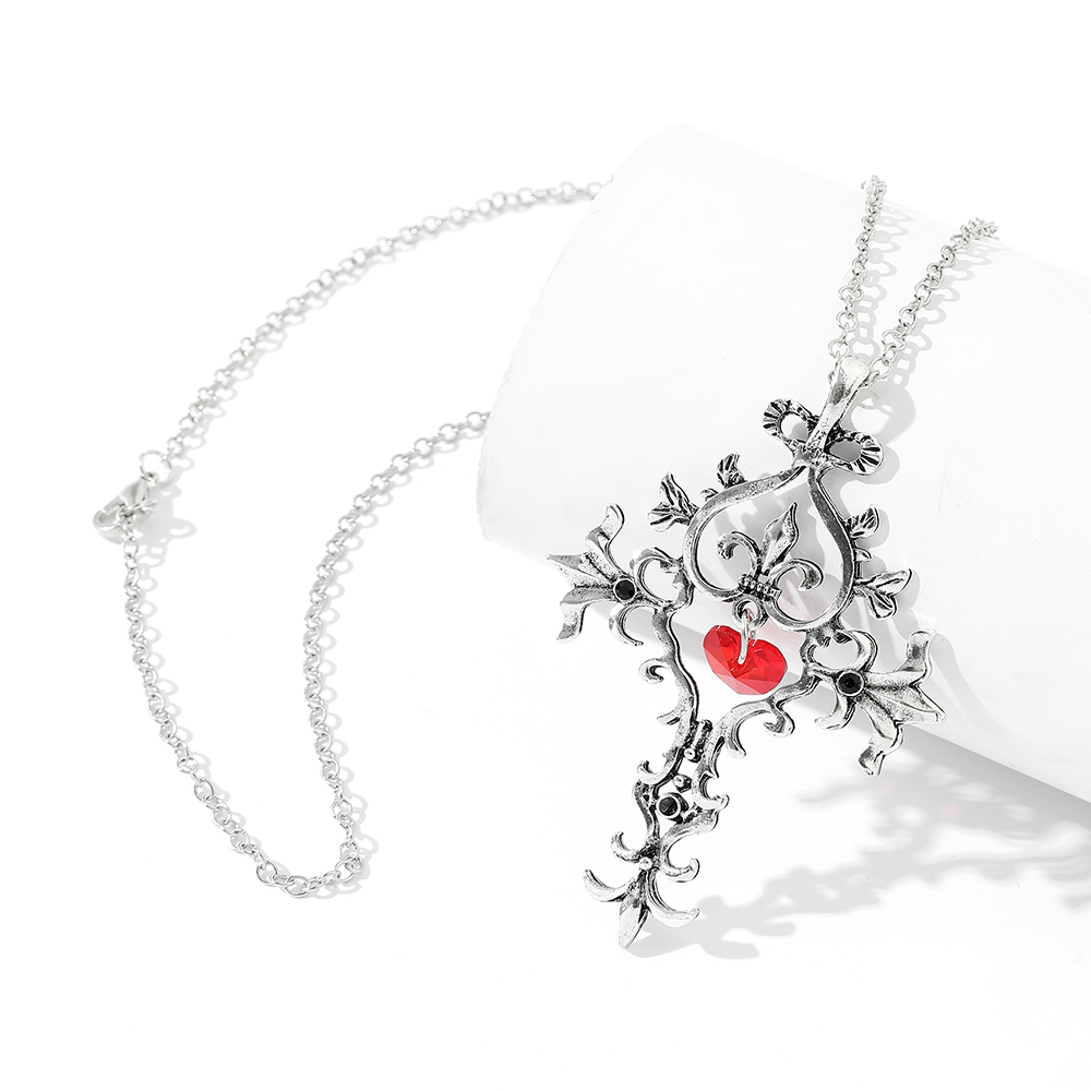 قلادة أنيقة بتصميم قلب مقدس مع - مراجعة Vintage Fashion Necklace وسعره