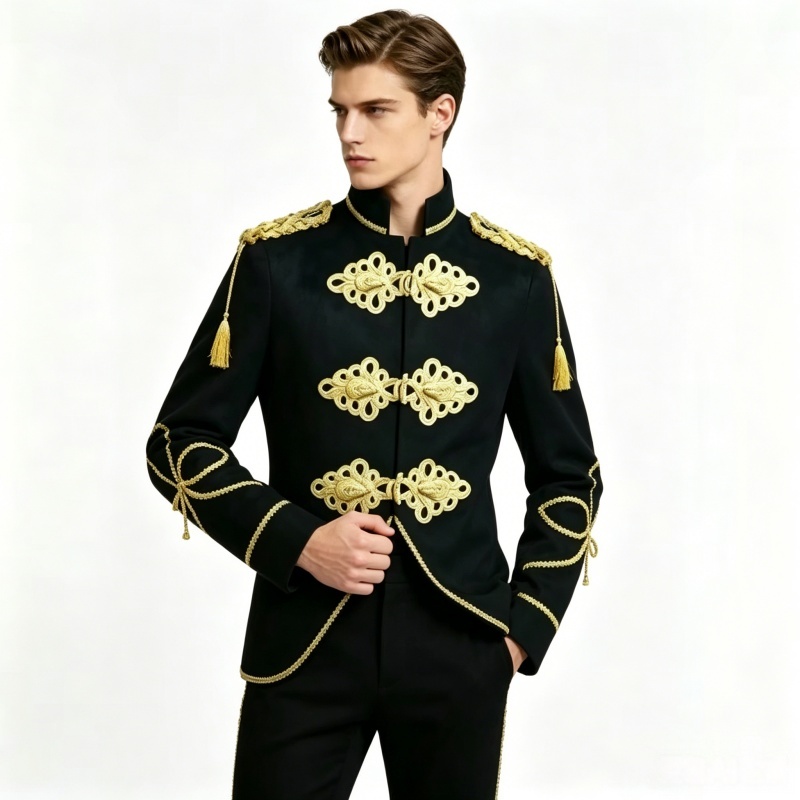 جاكيت رجالي مخملي بتصميم أوروب - مراجعة Velvet Blazer Vintage وسعره