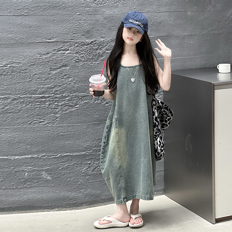 فستان كلاسيكي أزرق للأطفال الب - مراجعة Vintage Fashion Outfit وسعره