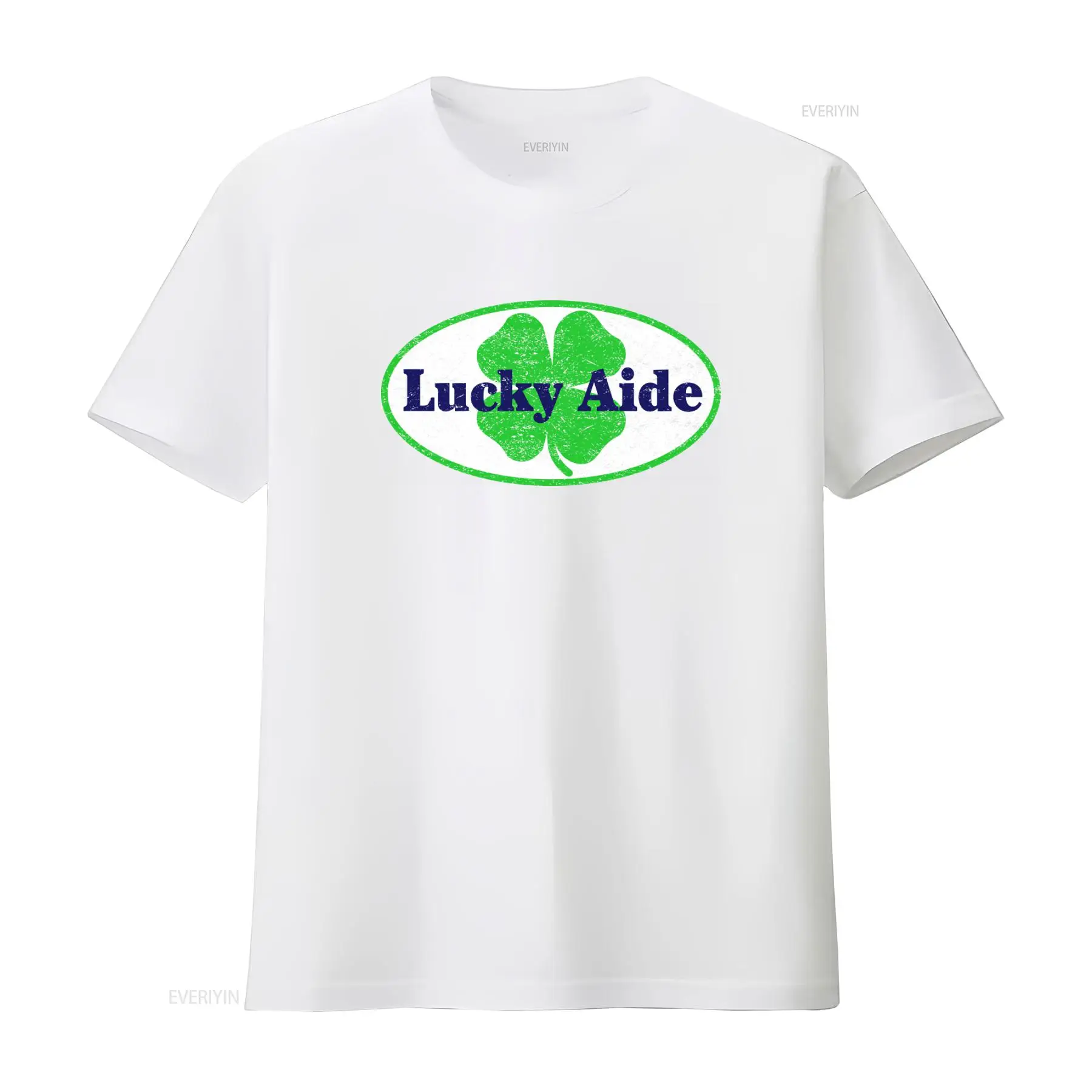تي شيرت Lucky Aide بتصميم عتيق - مراجعة Vintage Fashion Logo وسعره
