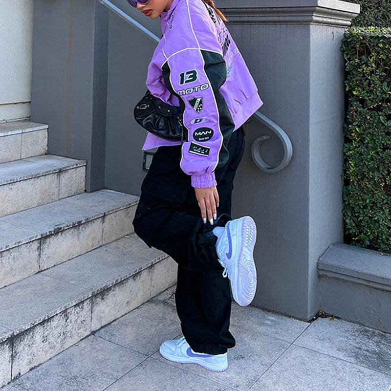 الخريف عادية إلكتروني طباعة ست - مراجعة Varsity Jacket Wool وسعره