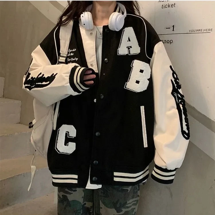 Y2k صوف الضأن Bomber سترة الإن - مراجعة Varsity Jacket Wool وسعره