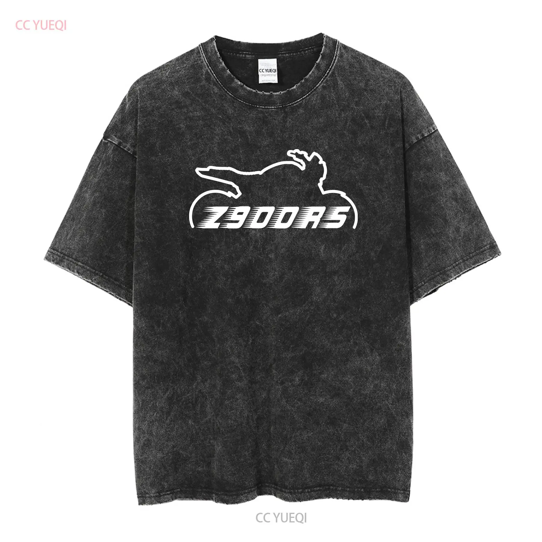 Z900RS سرعة شعار تي شيرت طويل  - مراجعة Vintage Fashion Logo وسعره