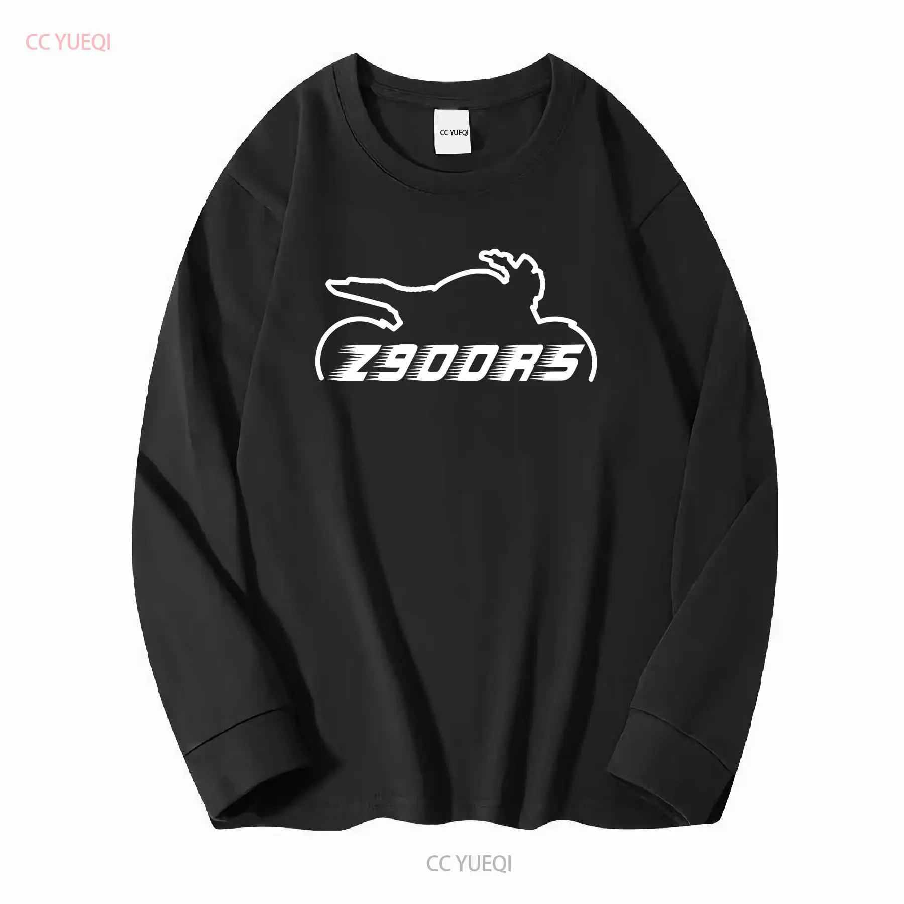 Z900RS سرعة شعار تي شيرت طويل  - مراجعة Vintage Fashion Logo وسعره