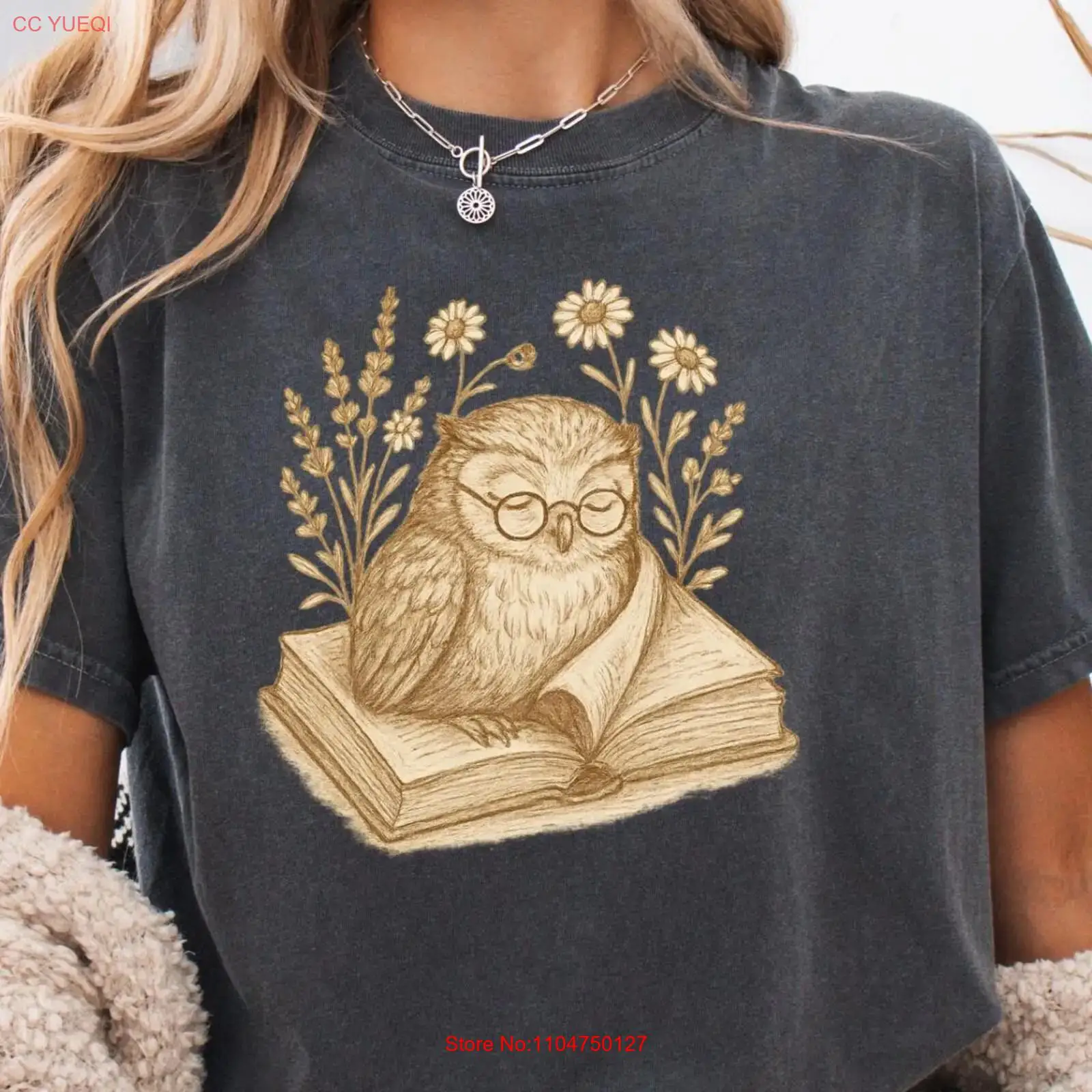 تي شيرت لمحبي الكتب بتصميم بوم - مراجعة Vintage Fashion Ideas وسعره