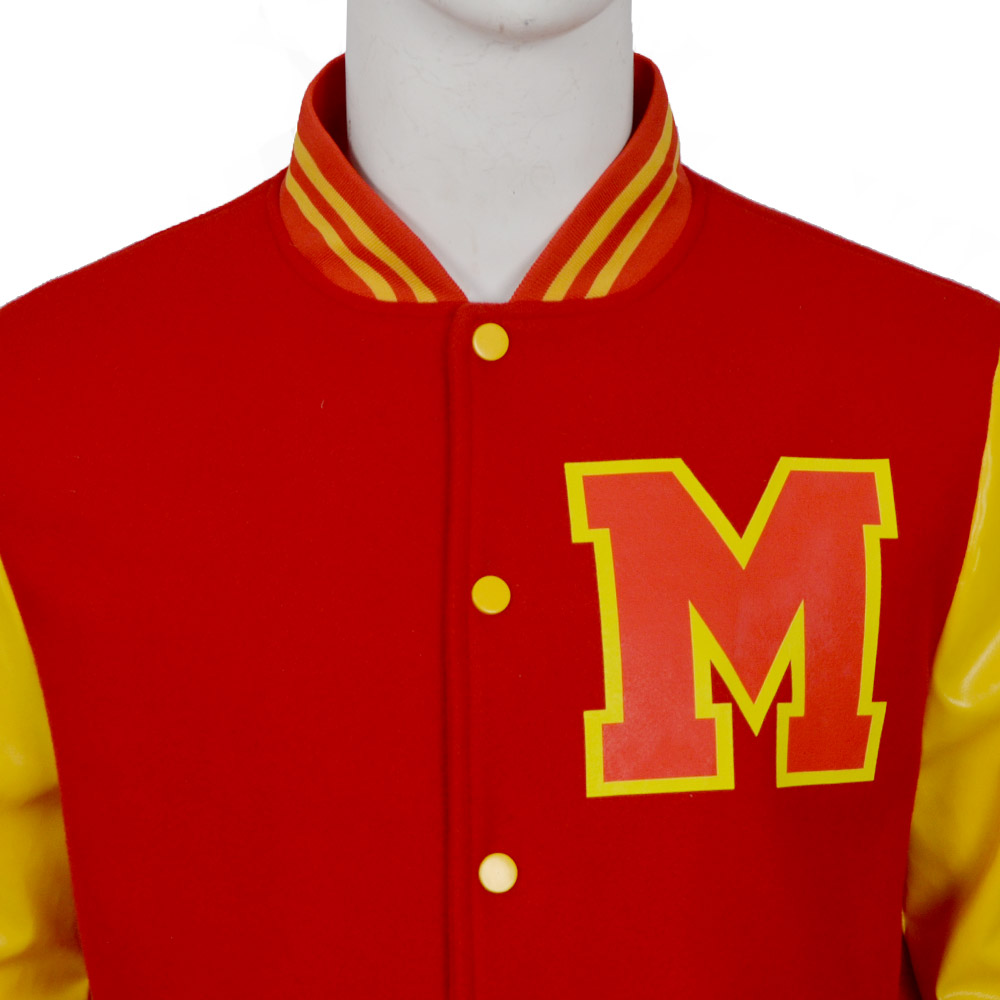 جاكيت مايكل جاكسون التنكري الر - مراجعة Varsity Jacket Wool وسعره