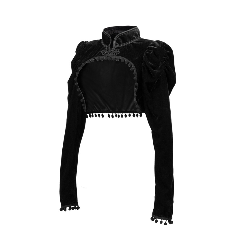 الفانيلا شرابات الوقوف طوق اضا - مراجعة Velvet Blazer Vintage وسعره