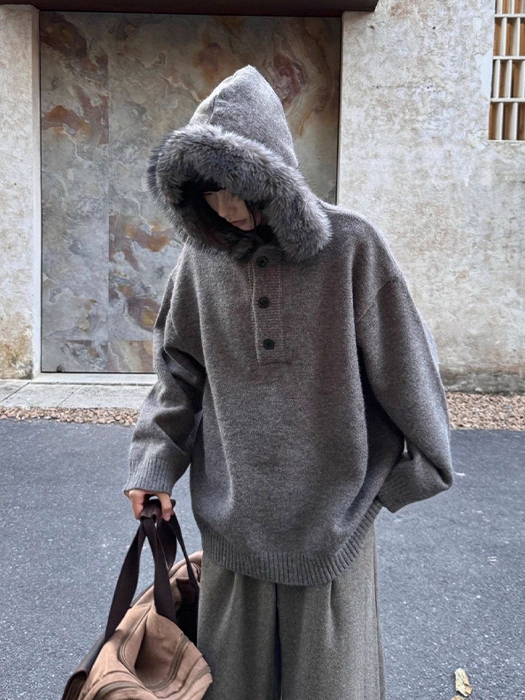 جاكيتات رجالية بنية بياقة فرو، - مراجعة Varsity Jacket Wool وسعره